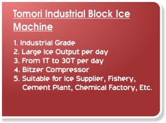 Tomori Ice Block Machine